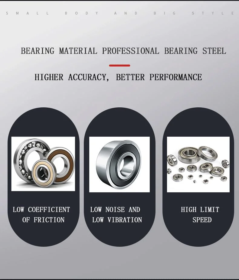 Air Conditioning Deep Groove Ball Bearing 6000 6001 6002 6003 6004 6005 6200 6202 6201 6203 6204 6205 Ball Bearing